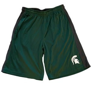 Michigan State University athletic shorts